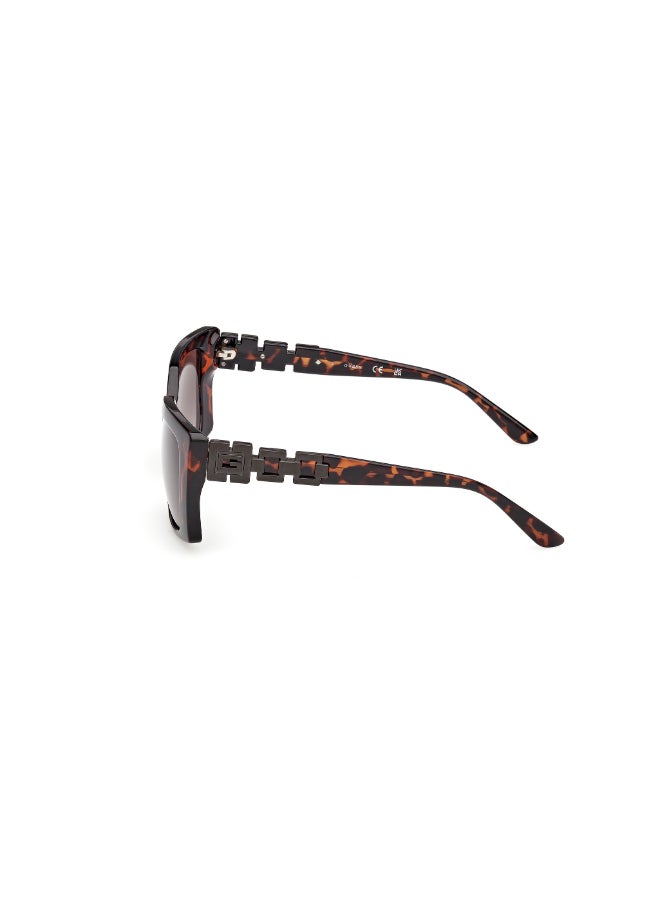 GUESS FULL RIM UV PROTECTION GUESS PLASTIC SUNGLASSES GU00265-H01B55 - Image 2