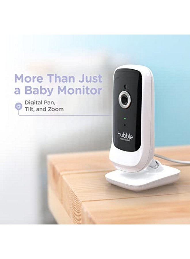 hubble connected Hubble Nursery Pal Link Premium - 5-Inch Smart Security Baby Monitor, Single Camera - Image 4