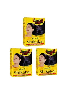 Hesh Shikakai Powder 3.5Oz (100G) Hesh Pharma (Pack Of 3)  - Image 1