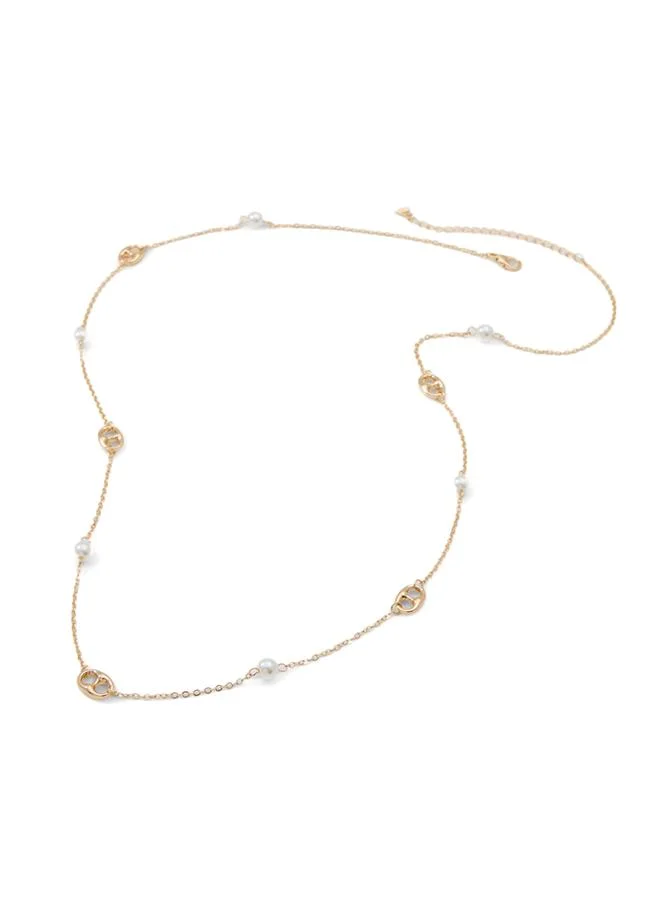 Lunas Ladies White Necklace