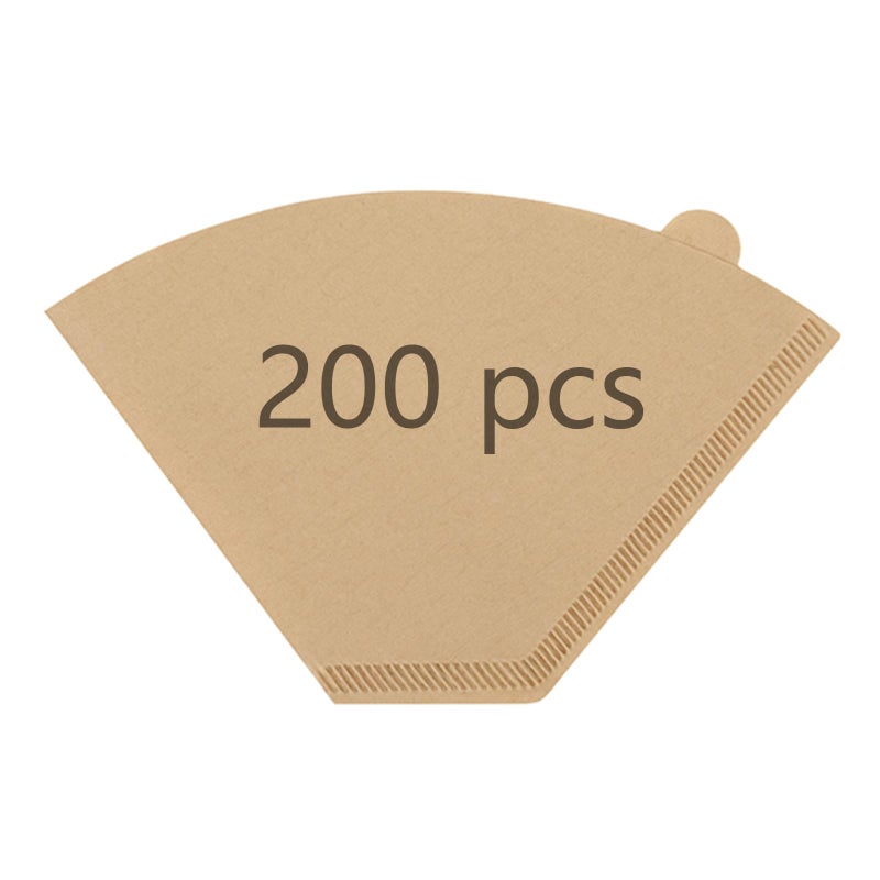 BRIKINTE Disposable Coffee Paper Filters for Ninja Dual Brew Coffee Maker200 Pcs 4 Cone Replacement Filter Compatible with Ninja DualBrew Pro CFP301 CFP201 Coffee Maker