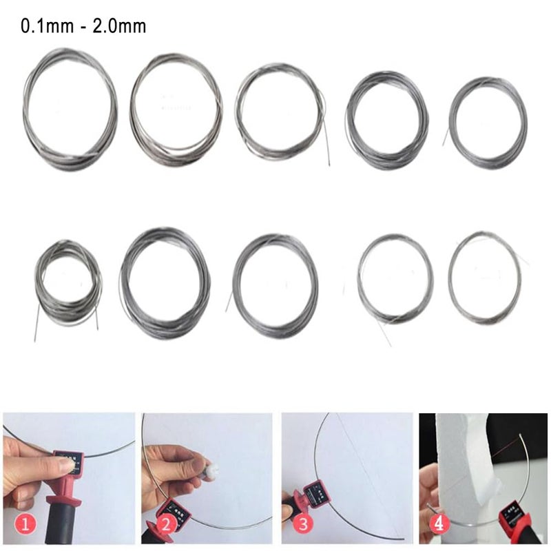 SKYPRO Nichrome High Temp Wire - 12 Gauge, Heat Resistant, General Purpose, Craft Wire (3Ft) - Image 4