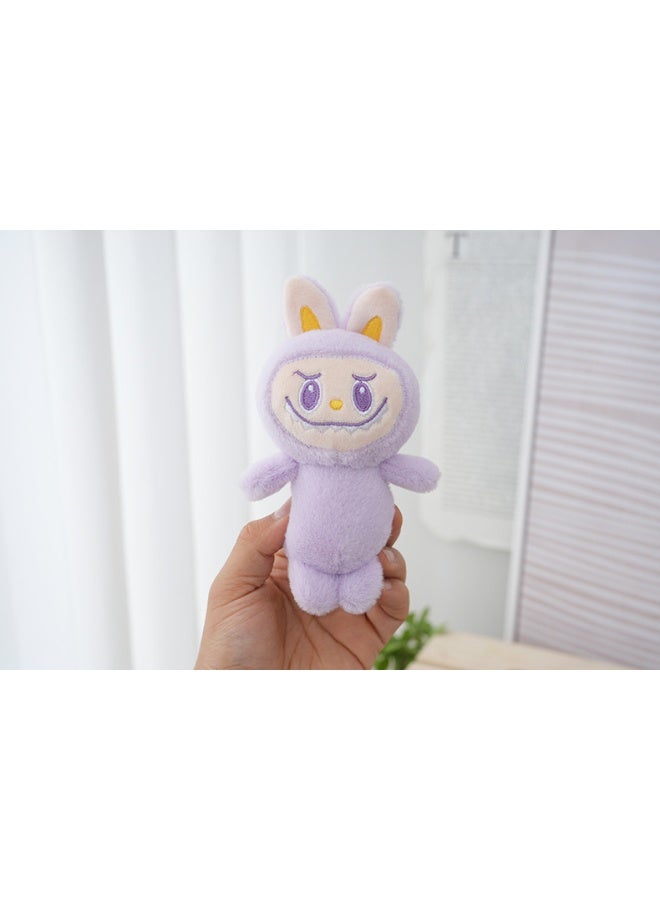 NIBEMINENT 1 Pcs Cartoon Labubu Plush Figurine, Keychain, Bag Pendant  - Image 2