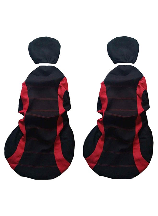 MUNTAQI 9-Piece Non-Slip Full Seat Car Cover Set - Image 2