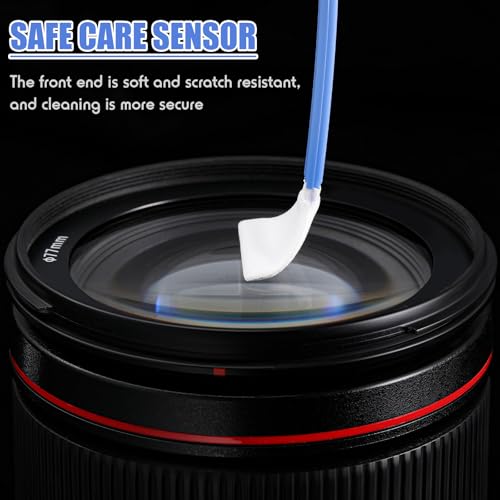 Konohan 45 Sensor Cleaning Swabs Kit - 25mm Bristle, Full Frame Camera Cleaner - Image 3