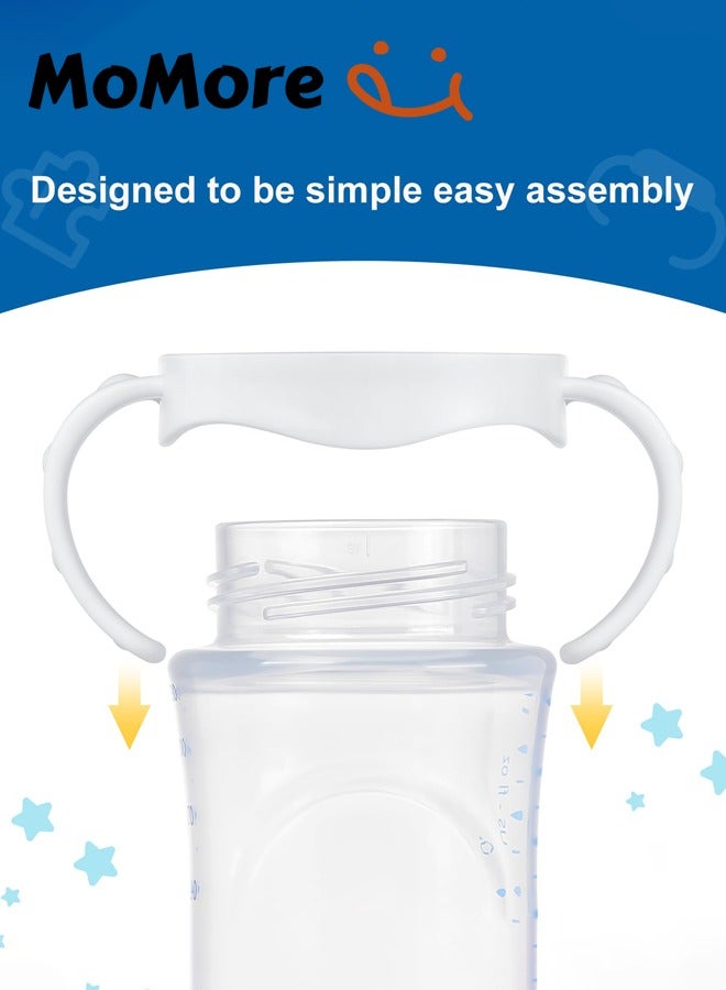 Momore 2 Pcs Natural Slow Flow Feeding Bottle For Baby 0M+, 150ml - Image 3