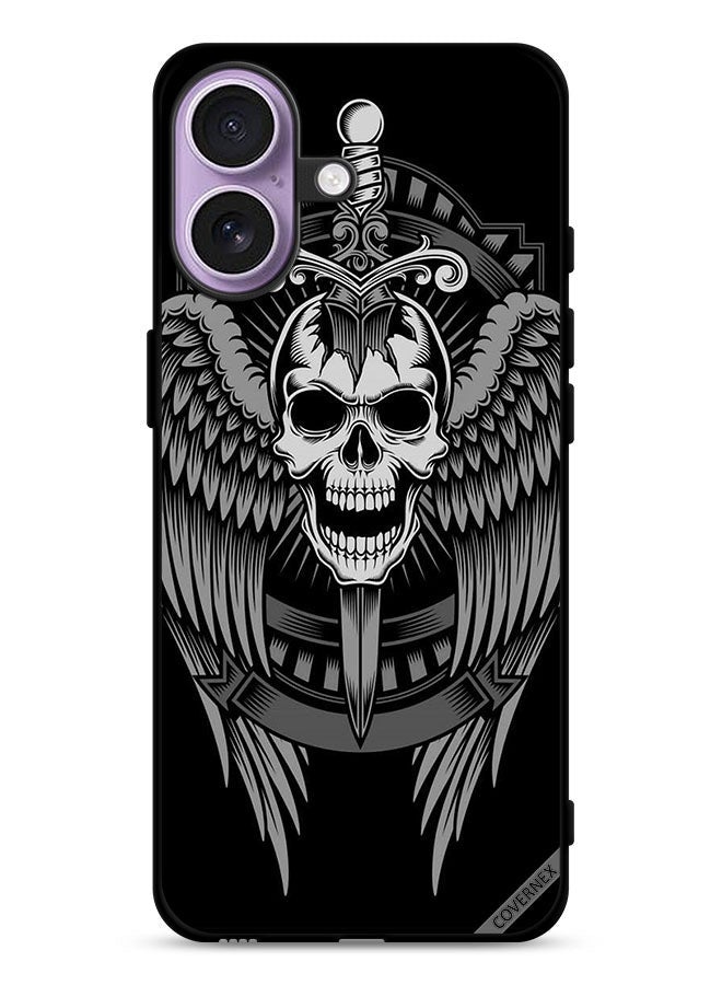 Covernex Apple iPhone 17 Protective Case Cover Skull Have Eagle Wings - Image 1