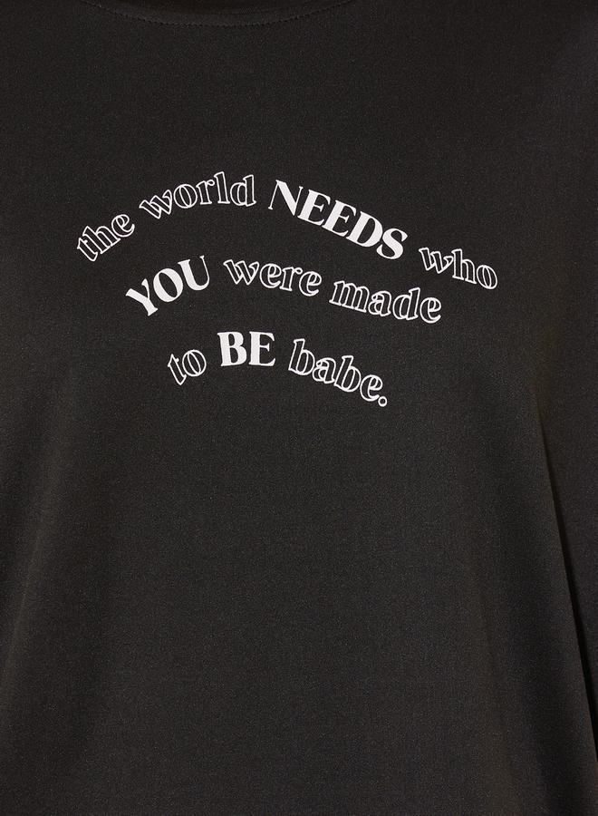 Take Two Graphic Print Short Sleeve Round Neck T-Shirt - Image 4