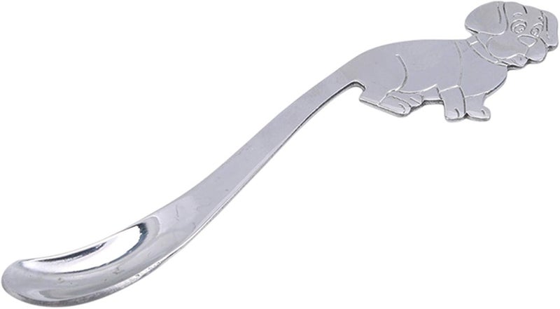 cheekyglo Stainless Steel Dessert Tea Appetizer Bistro Cake Sugar Soup Sugar Spoons for Kitchen Dinner Tableware,Silver,5.31 inch - Image 1