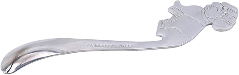 cheekyglo Stainless Steel Dessert Tea Appetizer Bistro Cake Sugar Soup Sugar Spoons for Kitchen Dinner Tableware,Silver,5.31 inch - Image 3