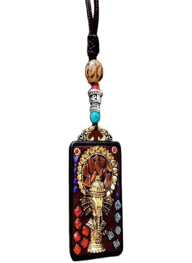 Moira Handmade bead necklace tassel necklace pendant 28 inch Bohemian Fashion for Men & Women (Contemporary) - Image 1
