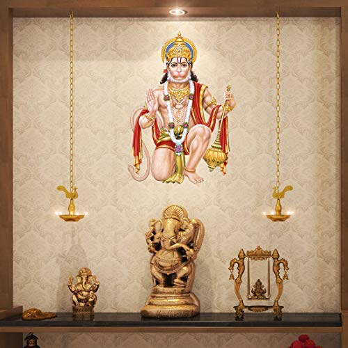 Rangoli White Glossy Vinyl Wall Sticker Premium Self-Adhesive Waterproof Decorative Wall Decal for Bedroom, Living Room, Office & Home Decoration Easy to Apply. Parent-13, Design-9 - Image 3