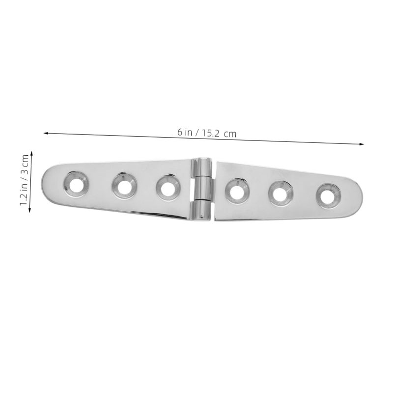 Stainless Steel Heavy Duty Hinge for Boats Yachts Rvs Deck Door Space Saving - Image 3