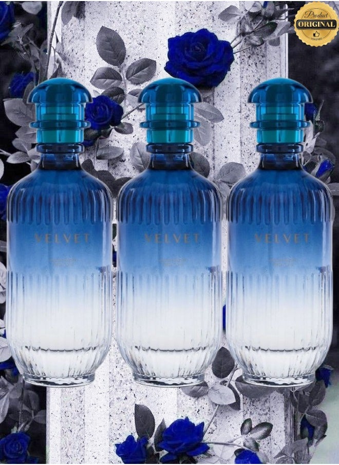 فلفيت 3 قطع عطر فيلفيت 100 مل  - Image 1