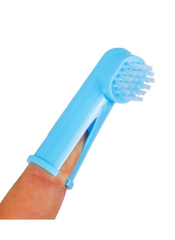 Generic - Double Sided Pet Toothbrush Silicone Multi Angle Cleaning Dog Cat Mouth Care Toothbrush - Image 1