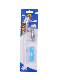 Double Sided Pet Toothbrush Silicone Multi Angle Cleaning Dog Cat Mouth Care Toothbrush