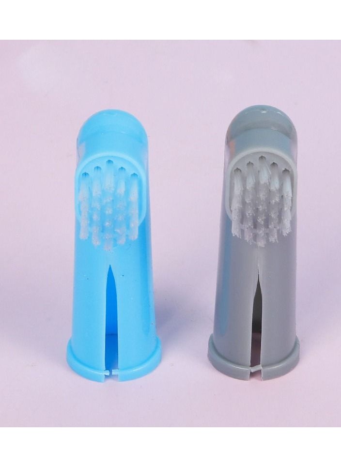 Generic - Double Sided Pet Toothbrush Silicone Multi Angle Cleaning Dog Cat Mouth Care Toothbrush - Image 1