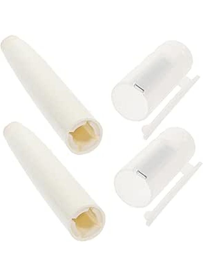 2Pcs Plastic Chalk Holder Clip Extension Clamp For Classroom Hand Protection And Chalk Breakage Prevention - Image 1
