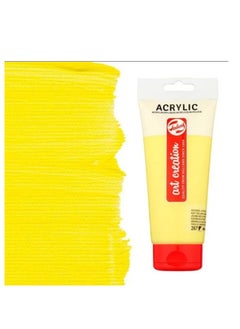 Talens Talens Art Creation Acrylic Colour Tube 200 ml - Azo Yellow Lemon - No:267  - Image 2