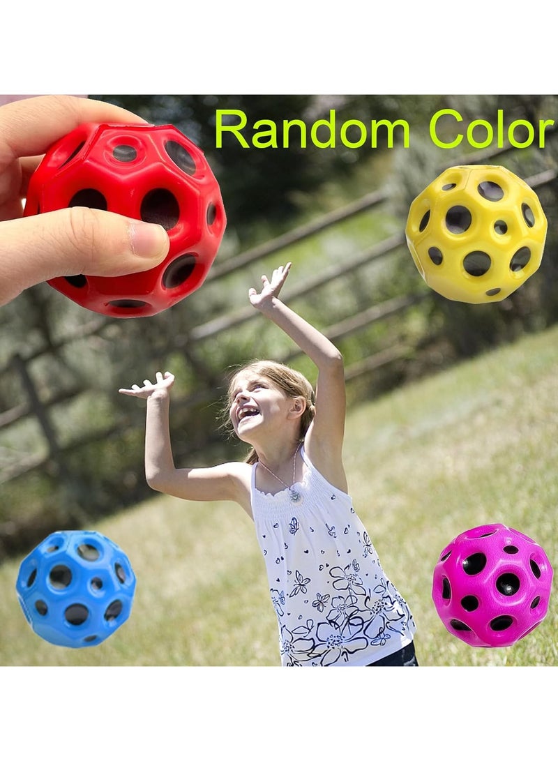 Generic Pack of 3 Astro Jump Ball, Space Ball, Super High Bounce, Moon Balls, High Jumps Rubber Ball, Bouncy Ball, Jumping Ball for Children, Bouncy Balls for Children's Party Gift  - Image 4