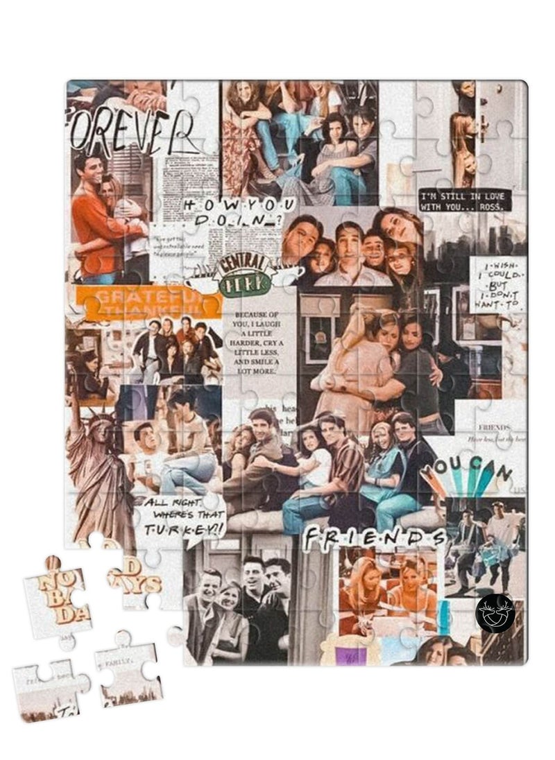 Reeman Design Puzzle printed with Friends Memories design 