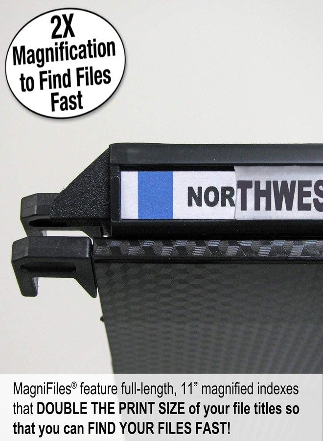 Ultimate Office MagniFile High-Capacity Hanging File Folders, 5" Expanding Files With Silicone Rubber Gussets and Sewn Nylon Edges (Set of 2) - Image 4