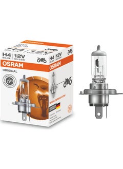 Philips Osram Headlight Bulb 12V H4 60/55WATT P43T With Tab  - Image 1