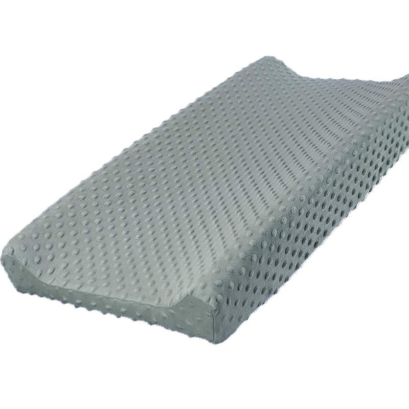 Owlowla Changing Pad Cover, Soft Minky Dots Changing Table Sheets for Baby Boy and Girl(Gray) - Image 1