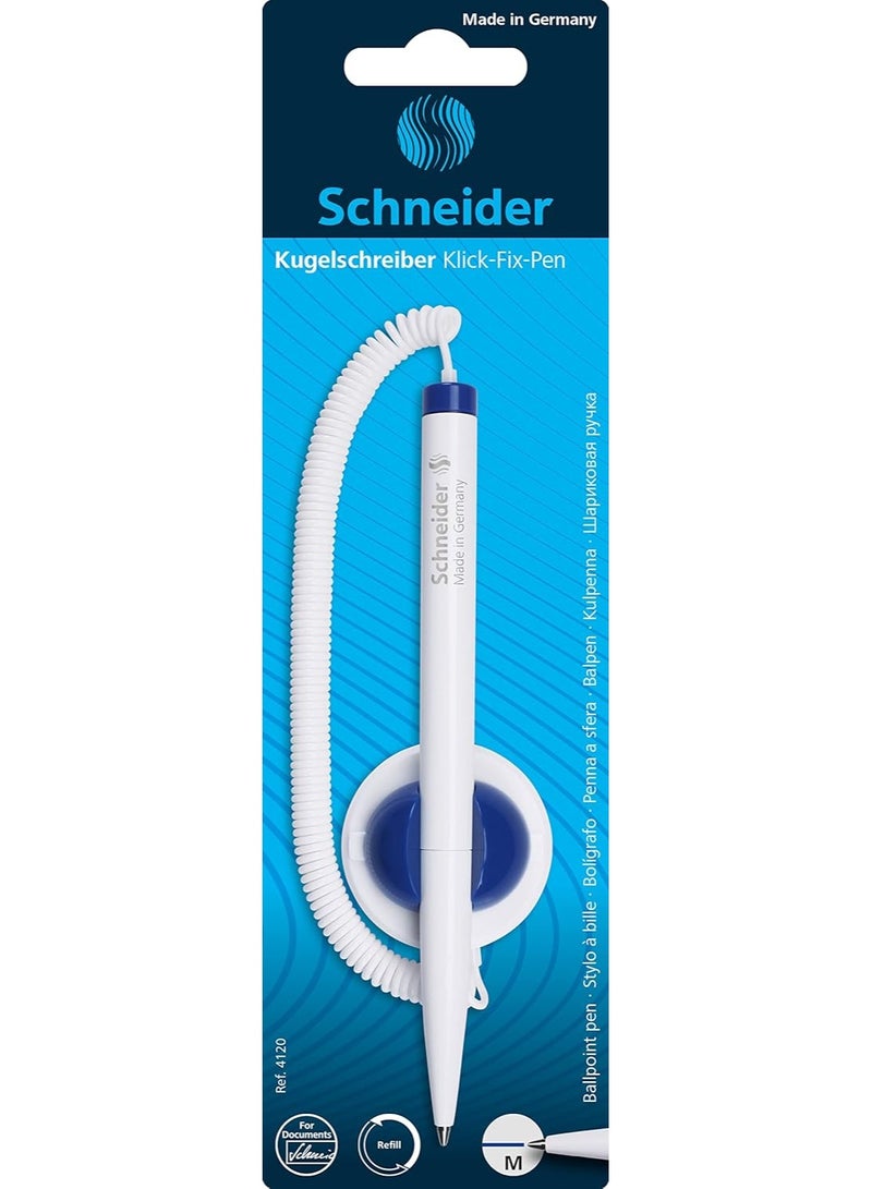 Schneider قلم عداد كليك-فيكس بقطعة واحدة حبر أزرق - Image 1