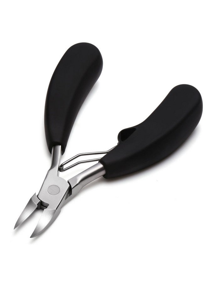 Beauenty Precision Toenail Clippers for Thick or Ingrown Toenails- Podiatrist Toenail Clippers - Professional Large Nail Clipper Grooming Tool -Spare Spring  - Image 2