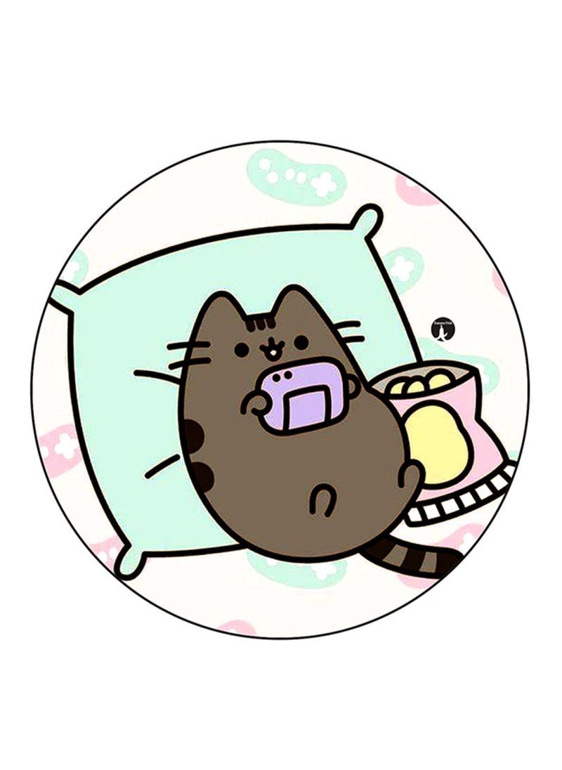 RKN Cat Printed Mouse Pad Multicolour 