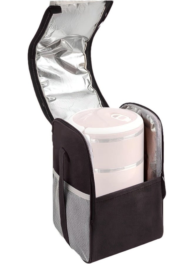 FALMER Multifunctional Large Capacity Cooler Bag - Insulated Lunch Bag for Keeping Hot or Cold, Perfect for Picnics, Shopping, Work and School - Image 2