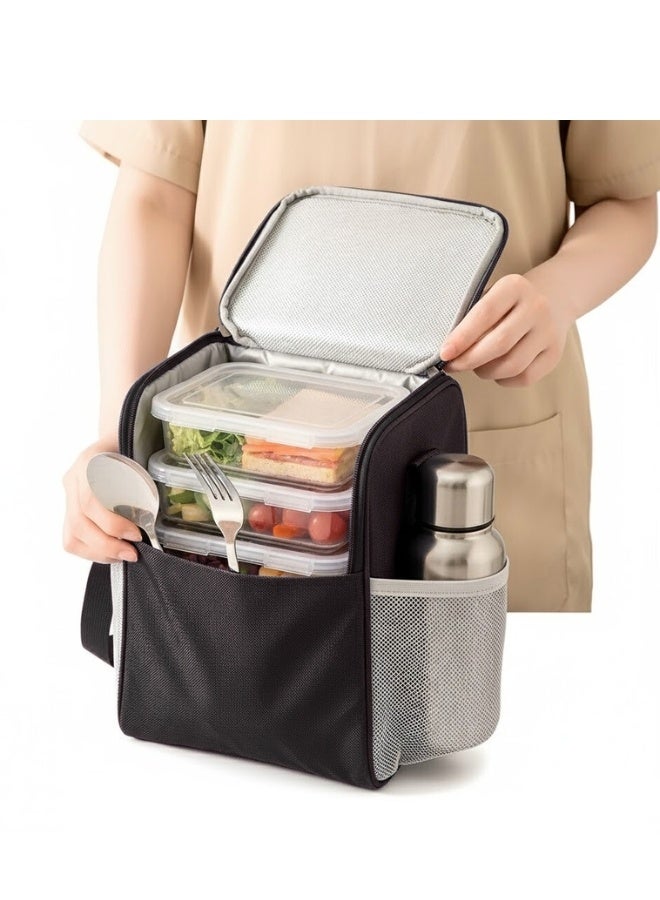 FALMER Multifunctional Large Capacity Cooler Bag - Insulated Lunch Bag for Keeping Hot or Cold, Perfect for Picnics, Shopping, Work and School - Image 5