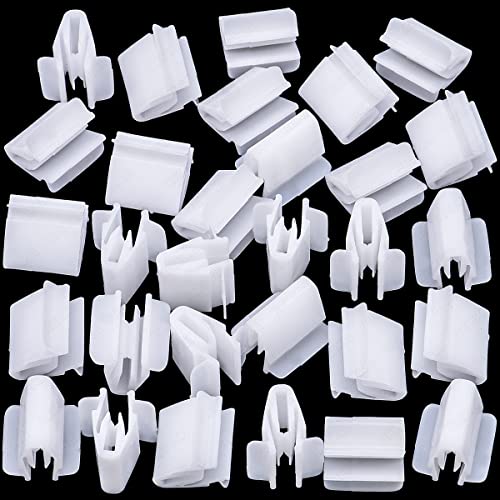 Rexka 30pcs Rear Hatch Door Side Garnish Moulding Clips for Toyota Lexus 90467-09204 Camry, Highlander, Prius, Sienna,GX470, IS300, RX330, RX350, RX400h, RX450h Cowl Trim Clip - Image 2