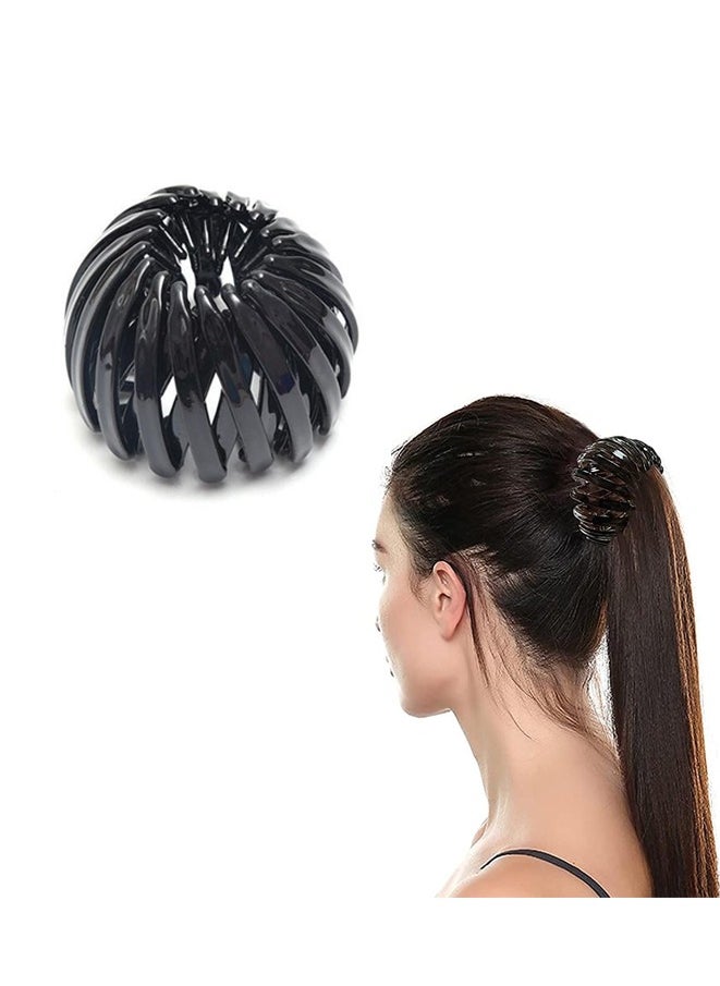 Muyixin Ponytail Hairpin Curling Iron  Fashion Retro Leopard Print Hairstyle Headbands Claw Clamps For Woman Hair Accessories  - Image 1