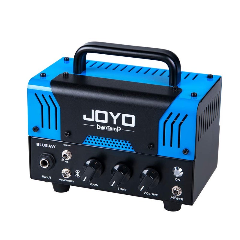 JOYO Bluejay BanTamp Series Mini Amp Head 20W Hybrid Tube 2-Channel Guitar Amplifier with Bluetooth (No Sound, Need Extra Speaker) - Image 4