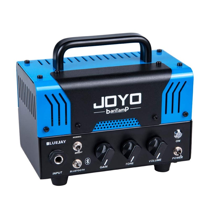 JOYO Bluejay BanTamp Series Mini Amp Head 20W Hybrid Tube 2-Channel Guitar Amplifier with Bluetooth (No Sound, Need Extra Speaker) - Image 1