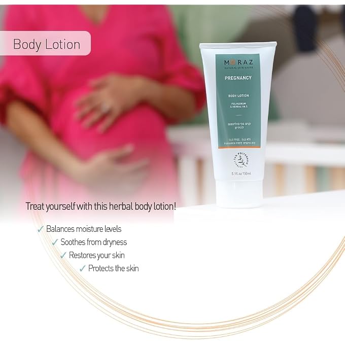 Moraz Pregnancy Body Lotion by | 5.1 oz | Rich in Herbal Extracts & Natural Oils - Image 2