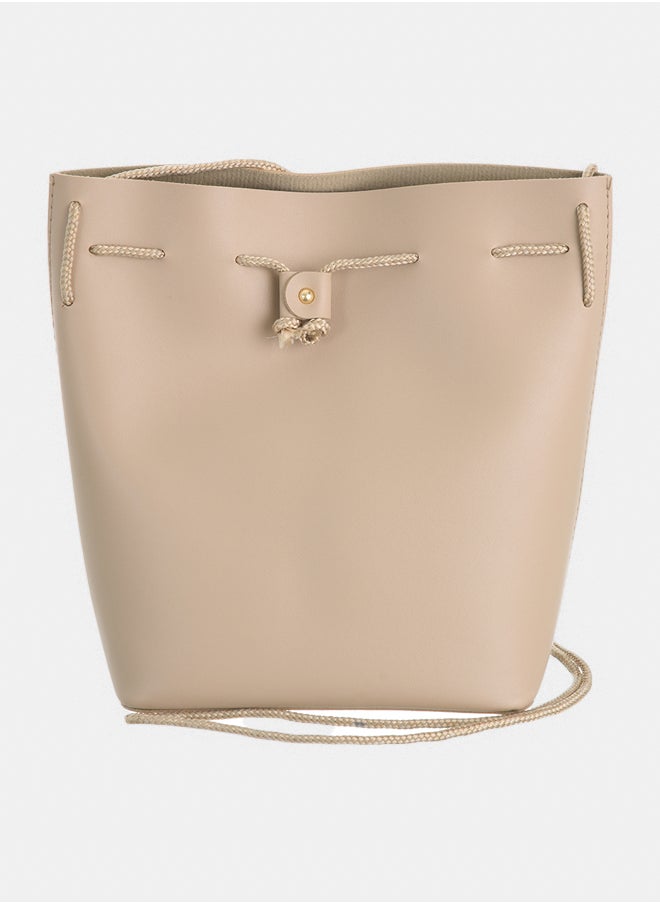Akher el Ankoud Shoulder bag with drawstring closure  - Image 1
