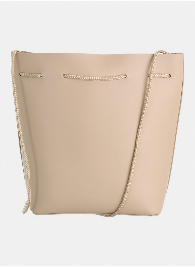Akher el Ankoud Shoulder bag with drawstring closure  - Image 3