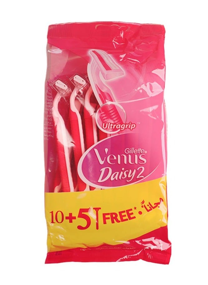 Venus Gillette Razor for Women Venus Daisy 2 10+5 Free - Image 4