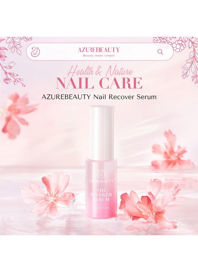 AZUREBEAUTY - AZUREBEAUTY Nail Strengthener and Growth Building Nail Recover Serum, Repair Nail Growth Treatment for Thin and Damaged Nails - Image 1
