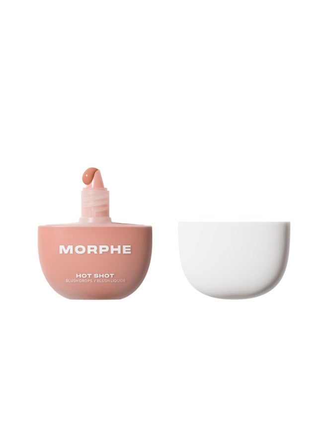 Morphe Hot Shot Blush Drops - Natural Heat 15ml - Image 1