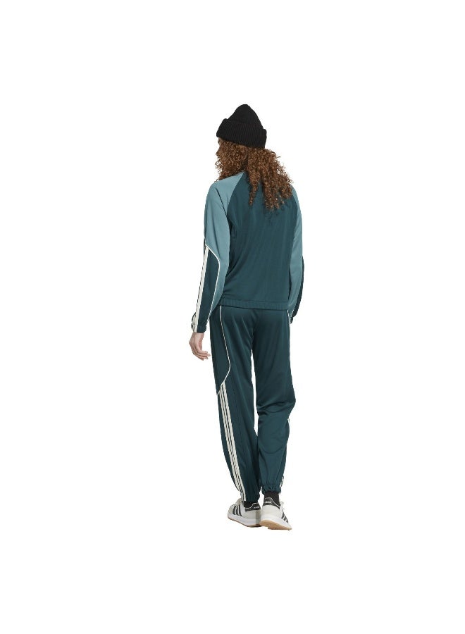 Adidas W Stadium Ts Green Training Suits For Women M - Image 5