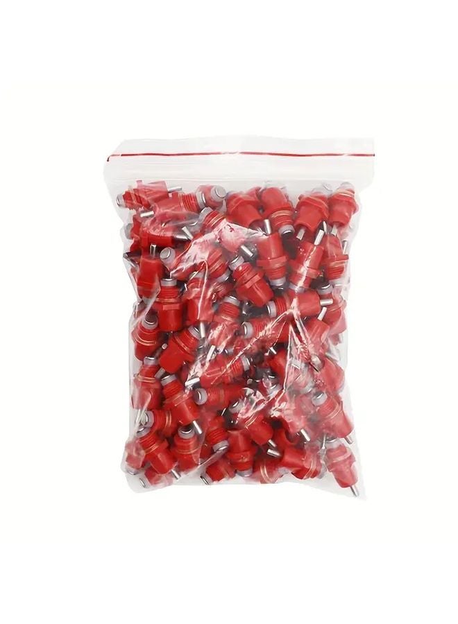 100pcs Automatic Nipple Chicken Waterer Plastic No Electricity Waterer for Farms - Image 1