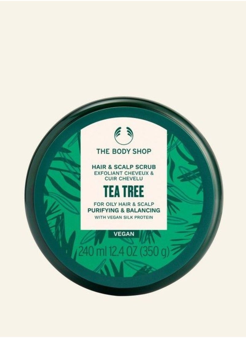THE BODY SHOP Tea Tree Purifying & Balancing Hair & Scalp Scrub 240ml  - Image 4