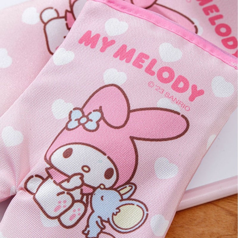 Sanrio Cartoon Oven Mitts Heat Resistant Blue - Image 4