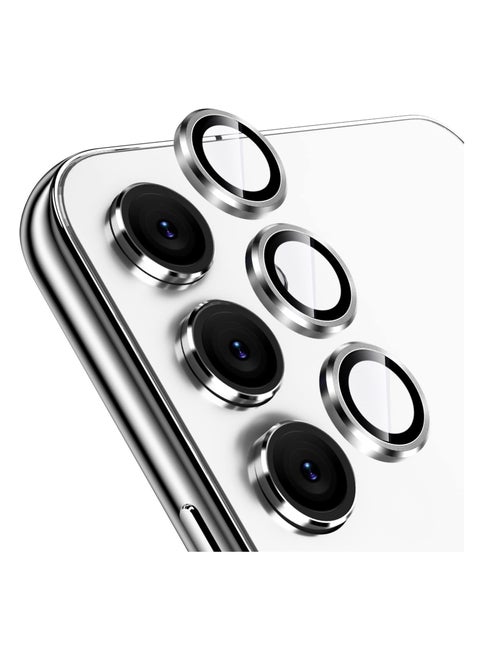 Camera Lens Protector For Samsung Galaxy A54,Metal Ring Lens Cover Scratch Resistance Camera Protector for Samsung Galaxy A54,Silver