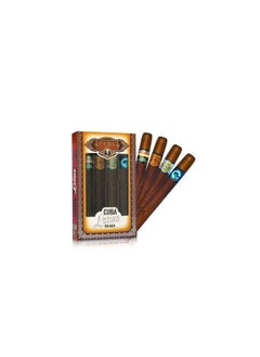Cuba Latino Collection By Champs For Men. 4 Pc. Gift Set (Contains Eau De Toilette Spray 1.17 Oz / 35 Ml Of Carnaval, Cactus, Maya & Copacabana) 