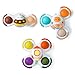 LiKee Strong Suction Cup Fidget Rotating Sensory Bath Toys for Baby Christmas Stocking Stuffers Airplane Car Travel Table Window Toys for Toddler Boys and Girls 10 Months - Image 3